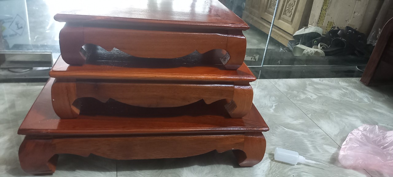 Bàn ô sin, bàn kê để trước ban thờ thần tài gỗ hương nhiều kích cỡ