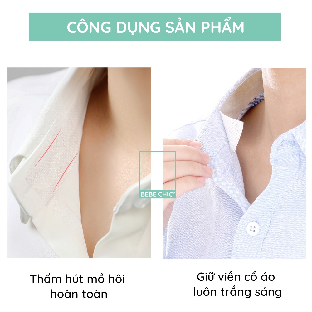 Cuộn 8 Mét Dán Cổ Áo Sơ Mi Chống Bụi Bẩn và Mồ Hôi Tiện Dụng