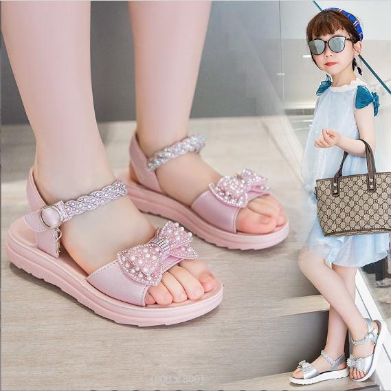 Dép sandal bé gái hàn quốc_TT383