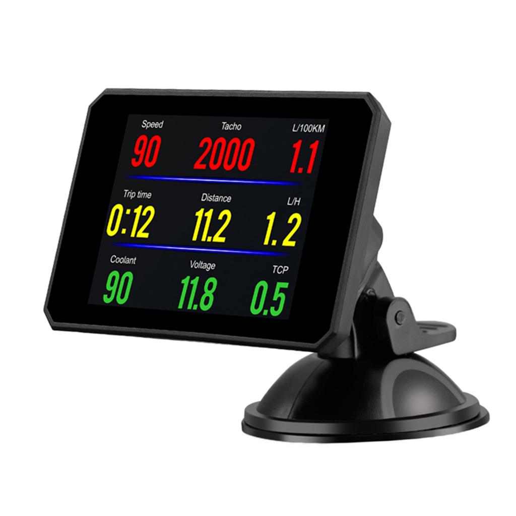 3.9" Car HUD P16 Head-Up Display Speedometer Projector  Warning Gauge