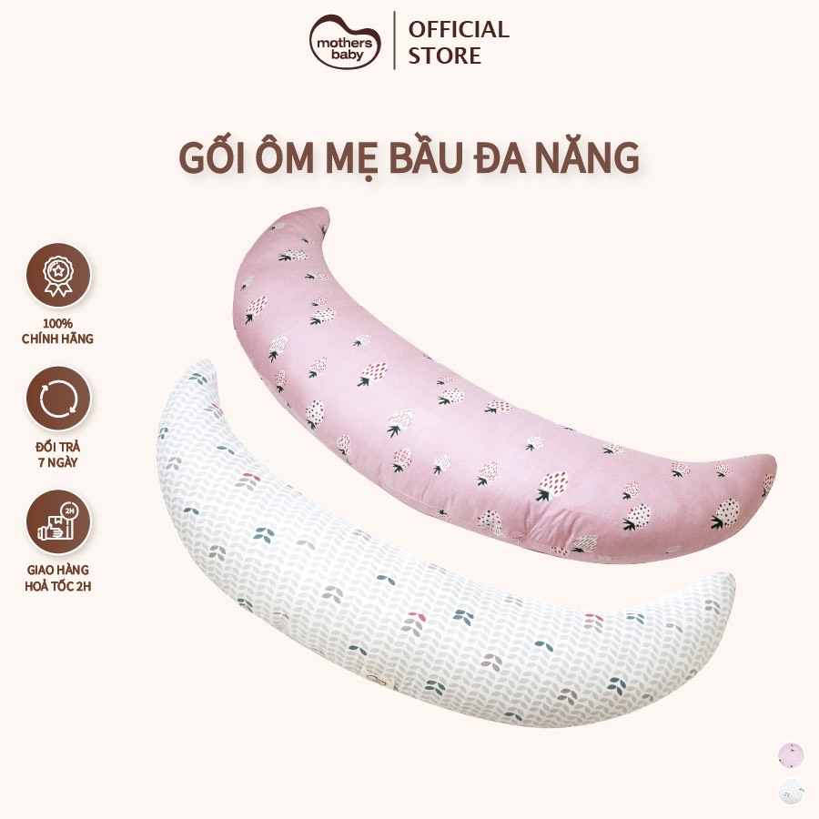 Gối Bầu Đa Năng Cho Mẹ Bầu Và Sau Sinh - Thương Hiệu Mothersbaby Hàn Quốc