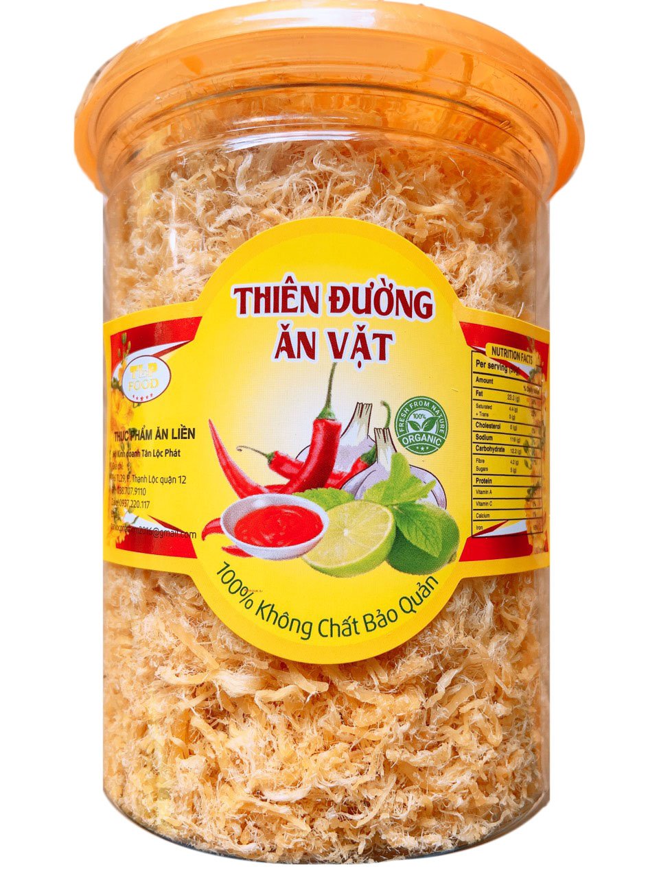 (COMBO 2 HŨ) GÀ CHÀ BÔNG DÙNG ĂN KÈM ĐẶC BIỆT - MỖI HŨ 150G