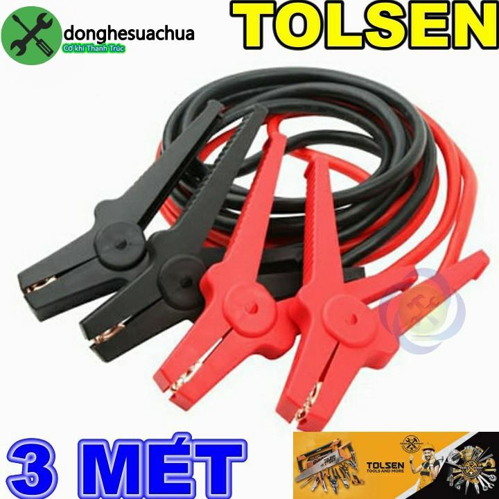 Dây nối điện bình Acquy Tolsen 65601 chiều dài 3 mét