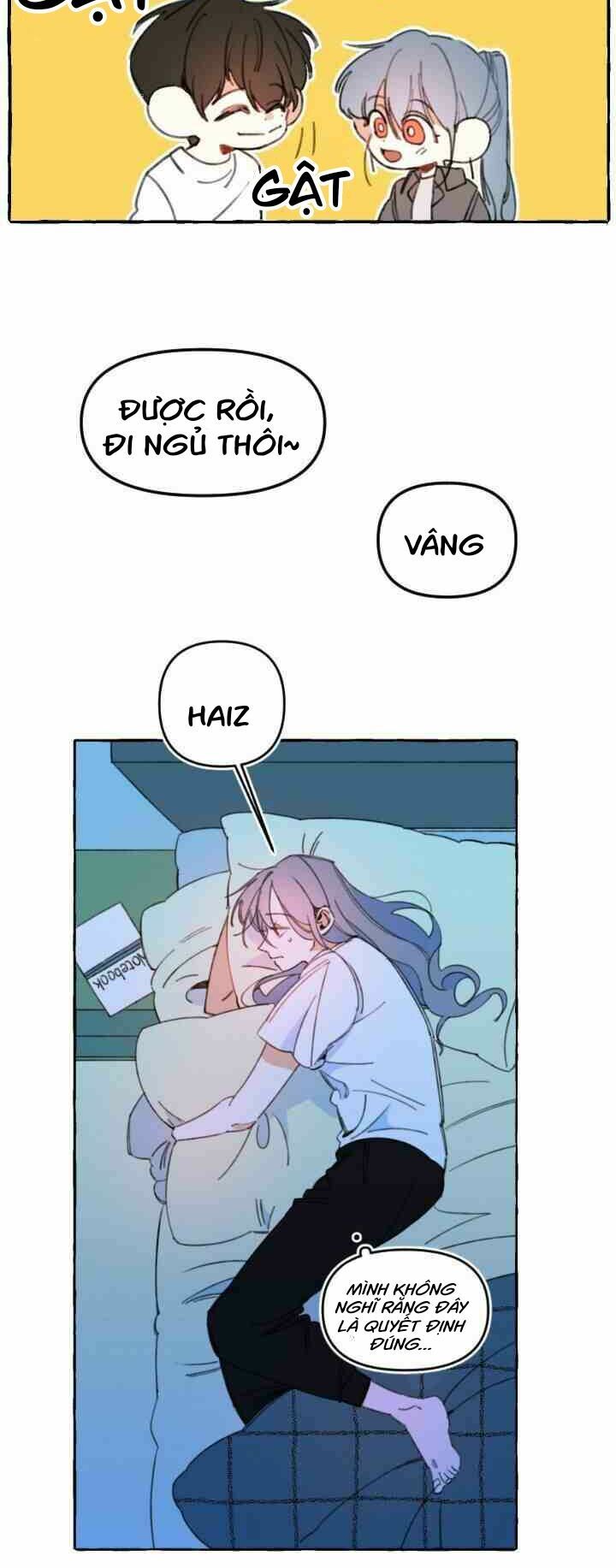 lời yêu thì cần app để dịch không? chapter 2 23