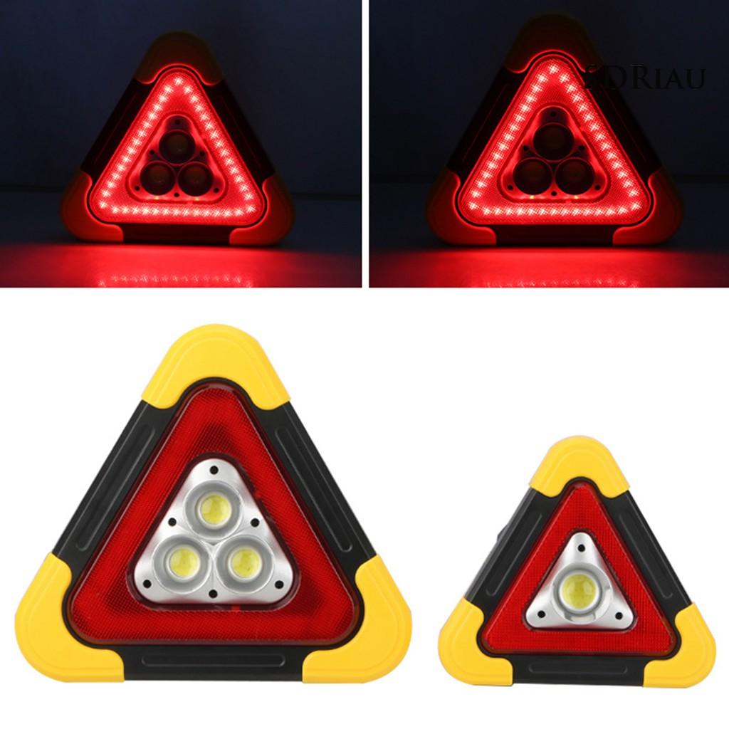 Đèn Led Tam Giác Năng Lượng Mặt Trời Đa Năng Có Thể Sạc Kèm Phụ Kiện