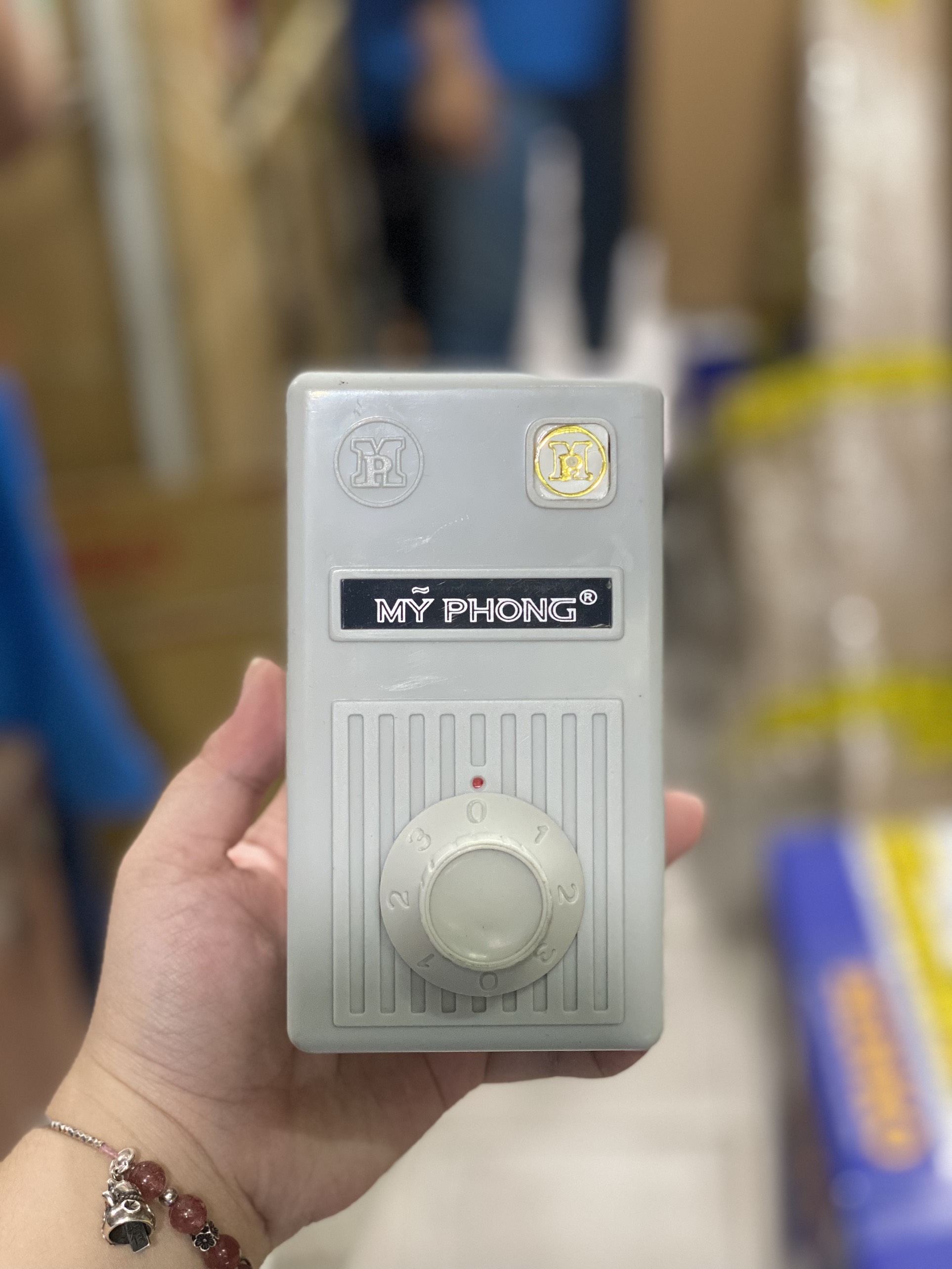 Hộp số quạt đảo trần 2D-3D Mỹ Phong, nút vặn 3 tốc độ - Hàng chính hãng