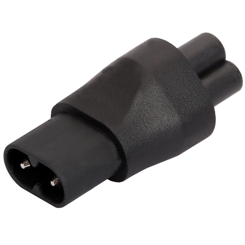 3 Pin IEC Socket C8 To Cloverleaf Plug C5 Power Adapter