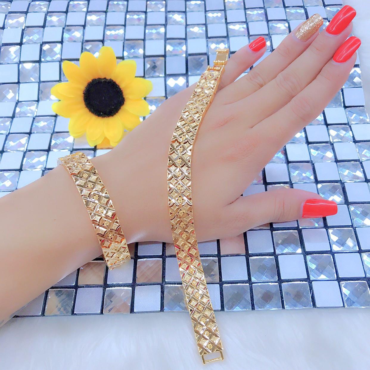 Lắc Tay Nữ Mẫu 06 -1708 Mạ Vàng 24K