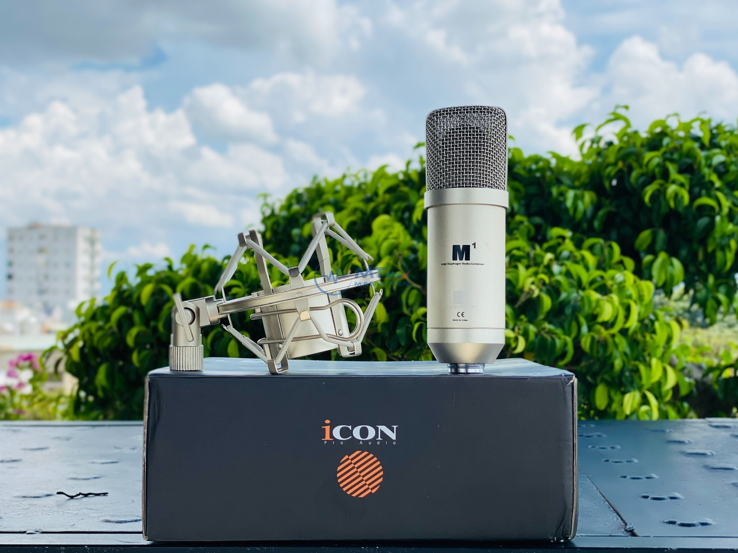 Micro Thu Âm 48V Chính Hãng ICON M1 - Micro LiveStream , Thu Âm Cao Cấp Giá Cực Rẻ, Độ Nhạy Cao, Bắt Âm Tốt, Âm Thanh Sắc Nét Chuẩn Micro Chuyên Nghiệp. Hàng chính hãng