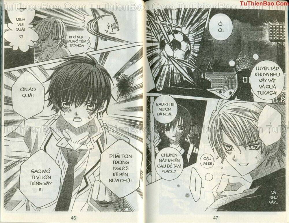 nữ cầu thủ xinh đẹp chapter 1 23