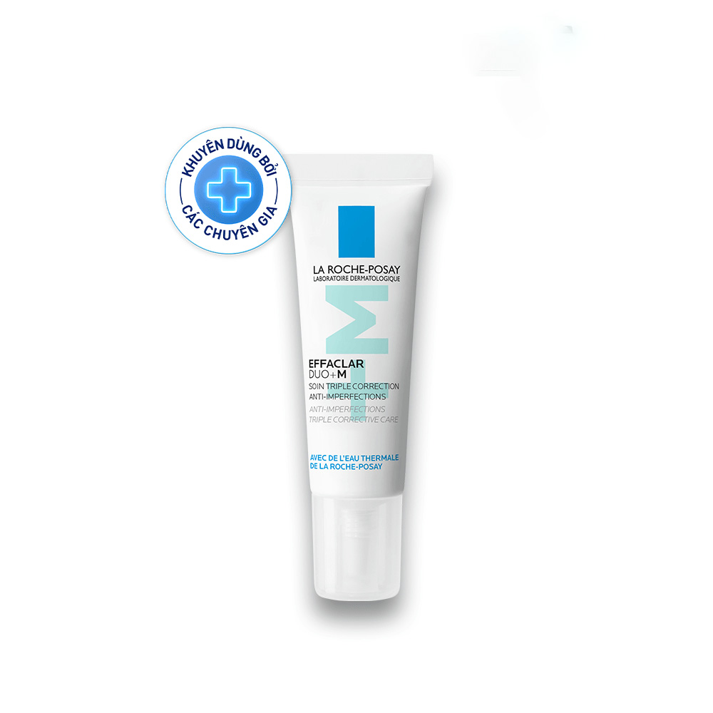 Kem dưỡng giảm mụn nhanh 8 giờ La Roche-Posay Effaclar Duo+ M 7.5ml