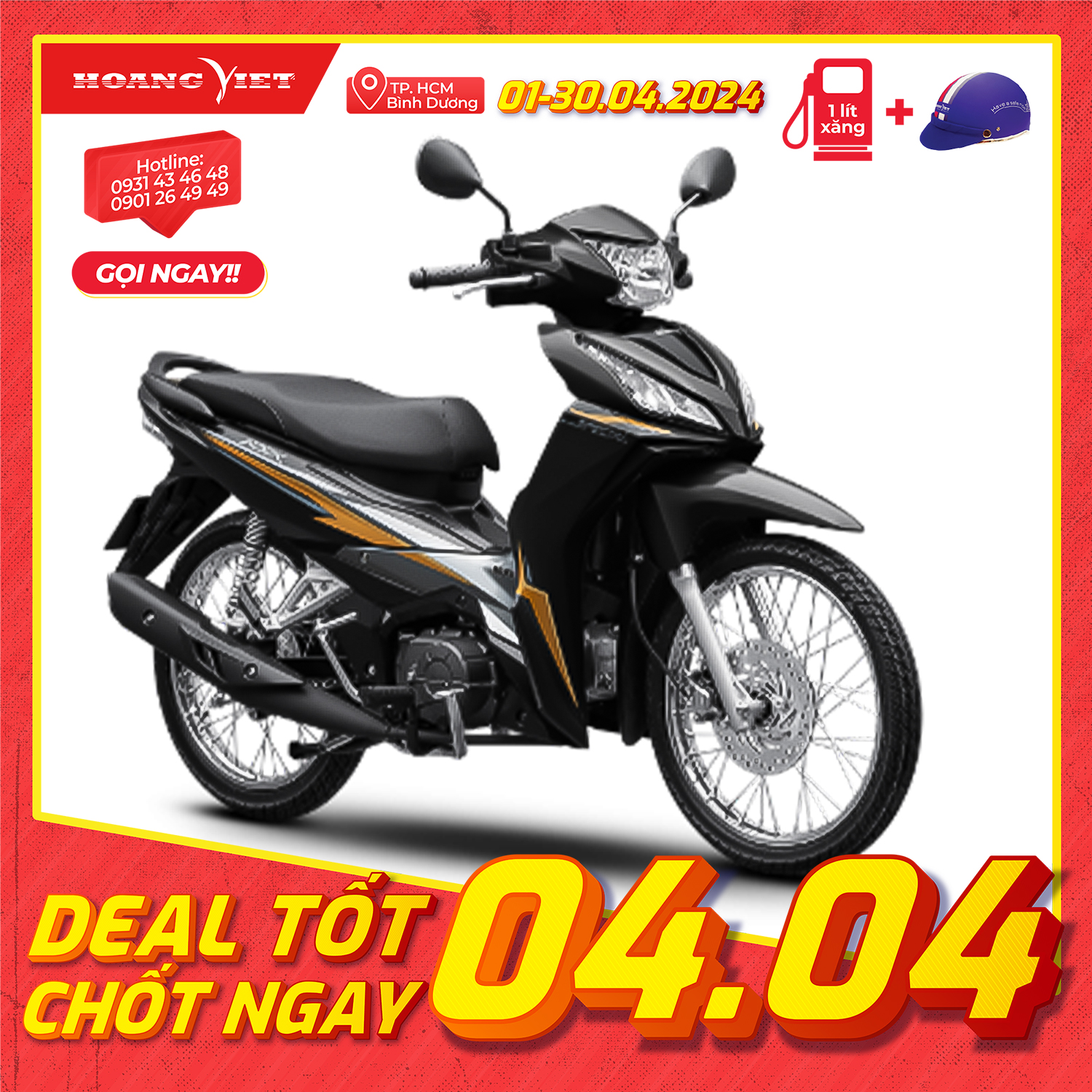 Xe máy Honda Wave RSX 2024 - Phiên Bản Đặc Biệt