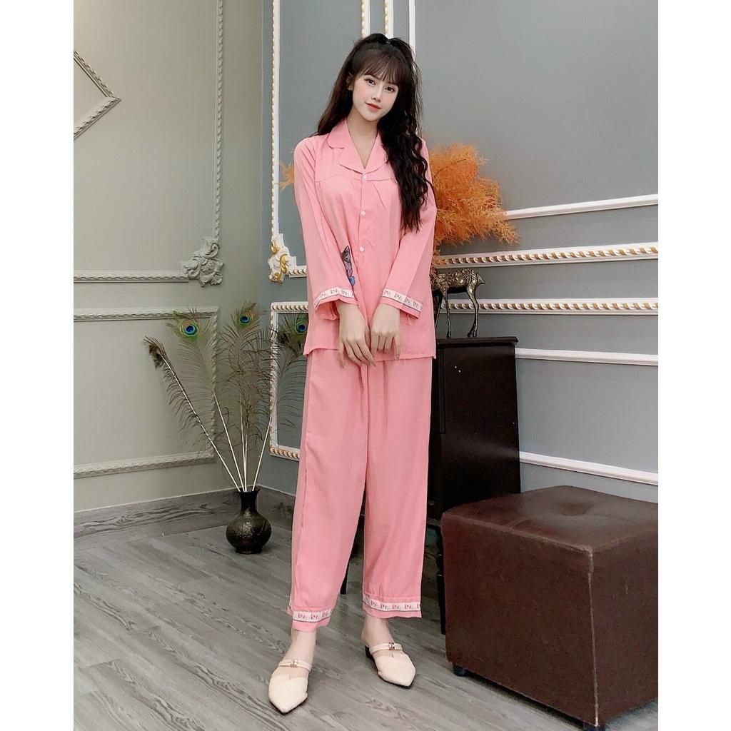 Bộ đồ bầu tiểu thư chất đũi mềm mát cho mẹ bầu từ 45 ->68kg