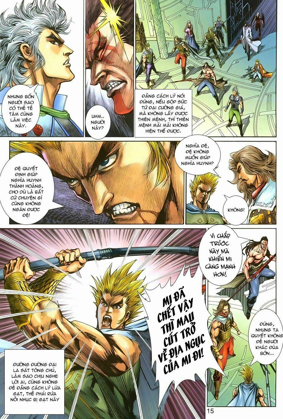 thần binh tiền truyện 1 - đỉnh phong tuyệt chiến chapter 8 15