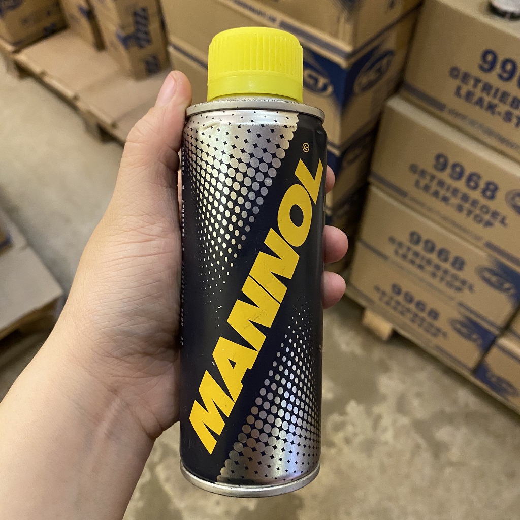 Chống Rỉ Dầu Hộp Số, Tái Tạo Joint Cao Su Bị Chai Cứng MANNOL 9968 Getriebeoel Leak-Stop 180ML