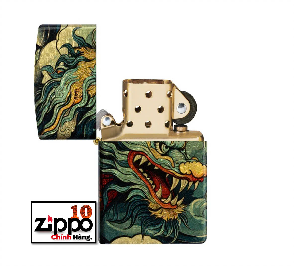 Bật lửa Zippo 46705 Dragon Fusion Design - Chính hãng 100%