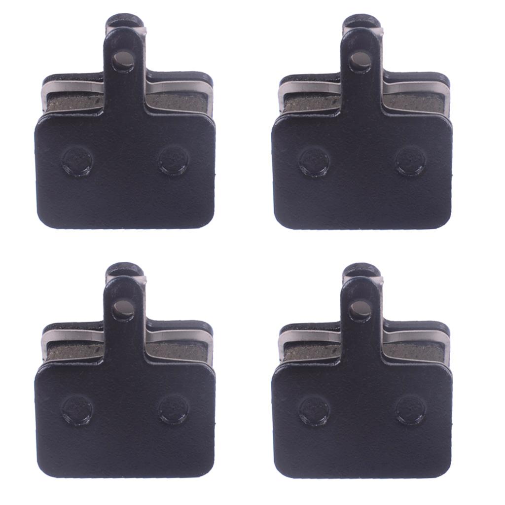 4 Pair Bike Disc Brake Pads Caliper Semi-Metal Resin Bike Components