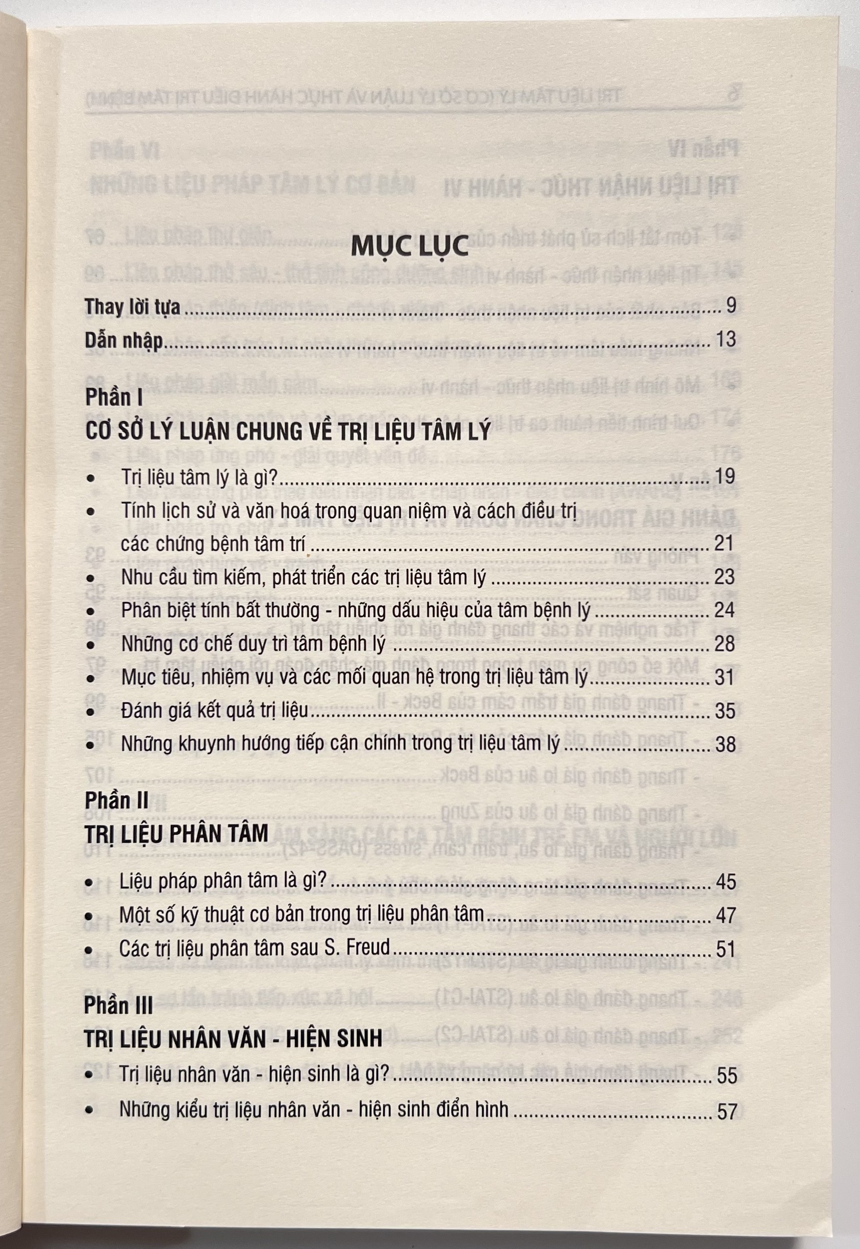 Sách - Trị Liệu Tâm Lý