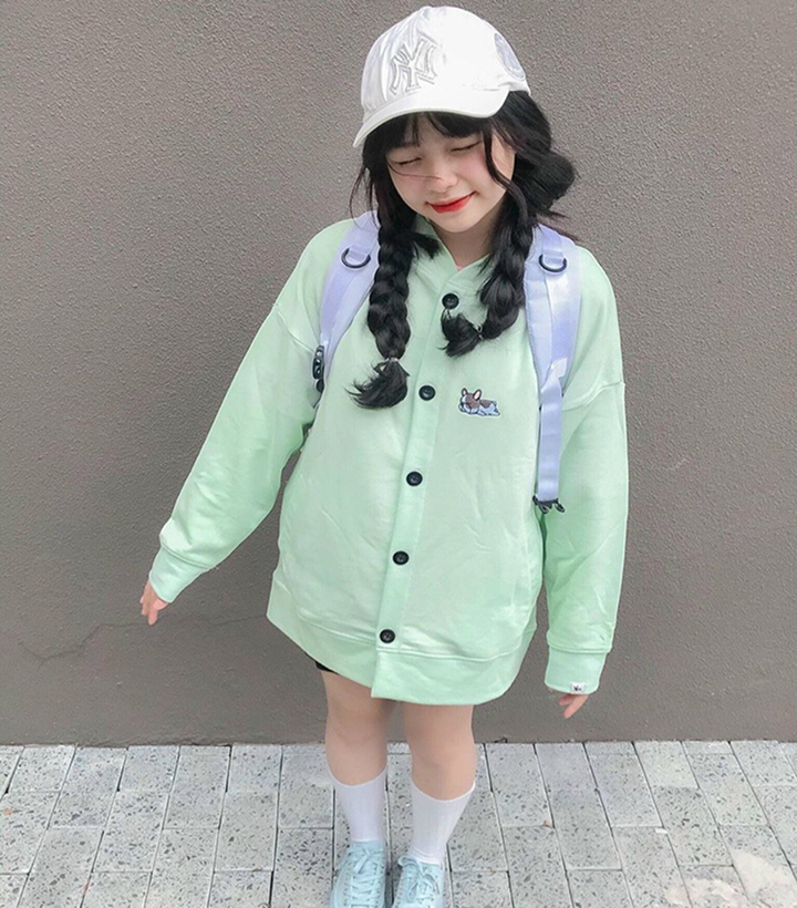 Áo hoodie loang hoạt hình năng động