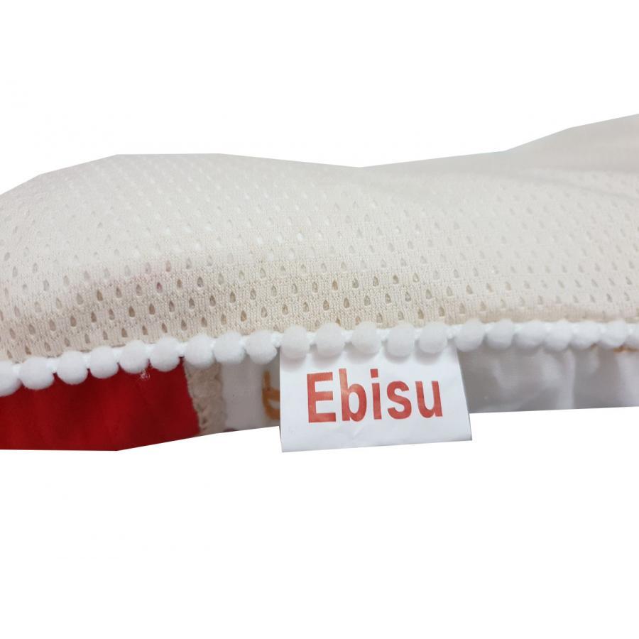 Gối trẻ em cotton xô cho bé mềm mát Ebisu