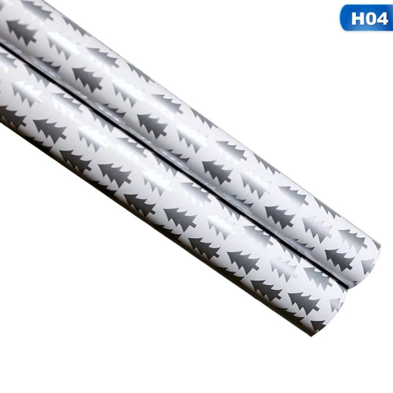 Tmdbyx Cuộn Giấy Chuyên Dụng Để Gói Quà In Họa Tiết Giáng Sinh 50x70cm