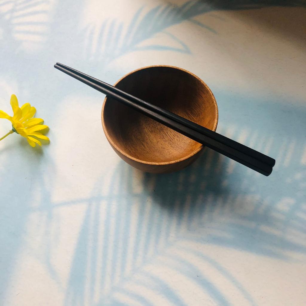 ĐŨA GỖ MUN 23cm, Đũa Ăn Cơm, An Toàn Cho Sức Khỏe, Phụ Kiện Nhà Bếp, Chụp Ảnh Decor