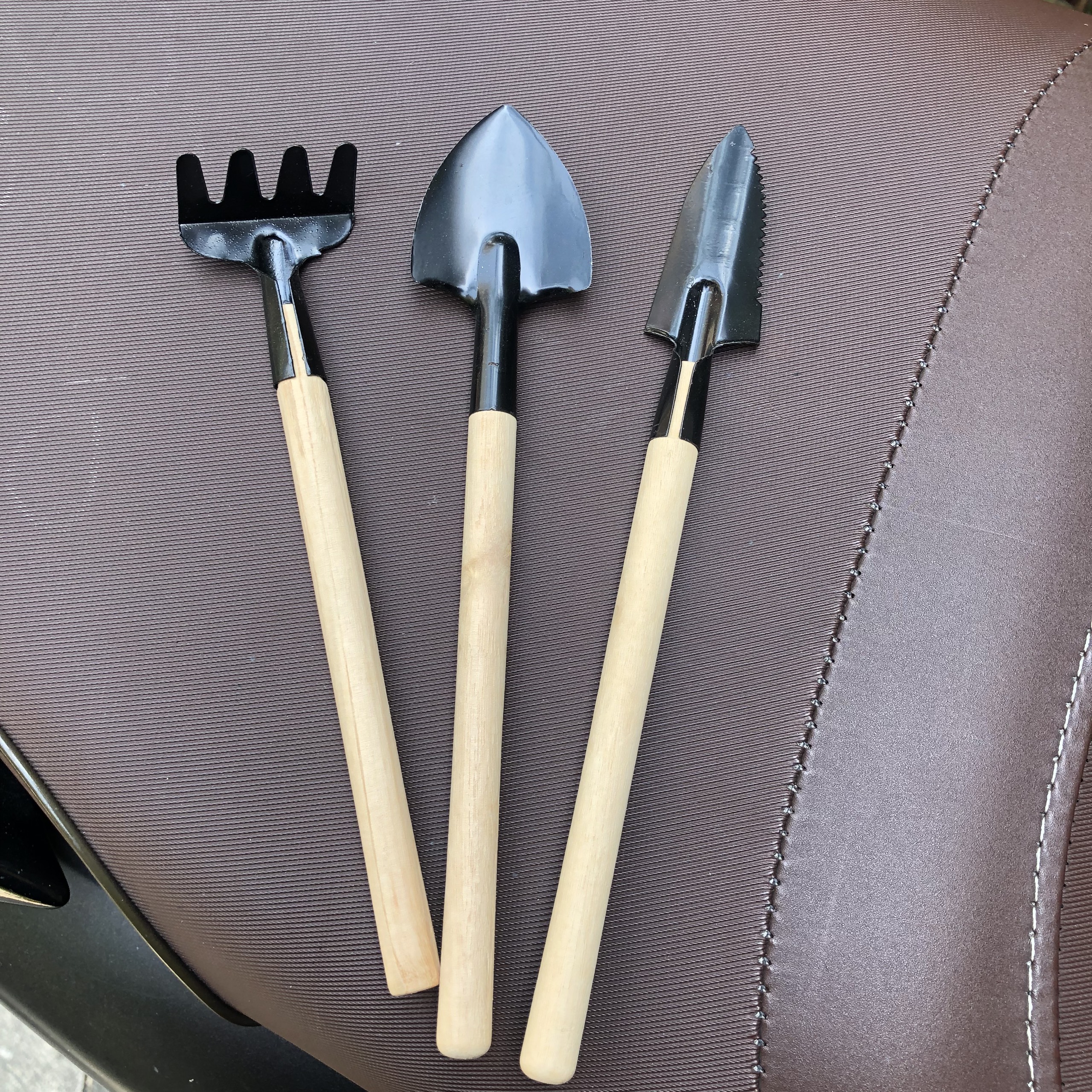 Bộ Dụng Cụ Cáng Gỗ Làm Vườn 3 Món Nhiều Size