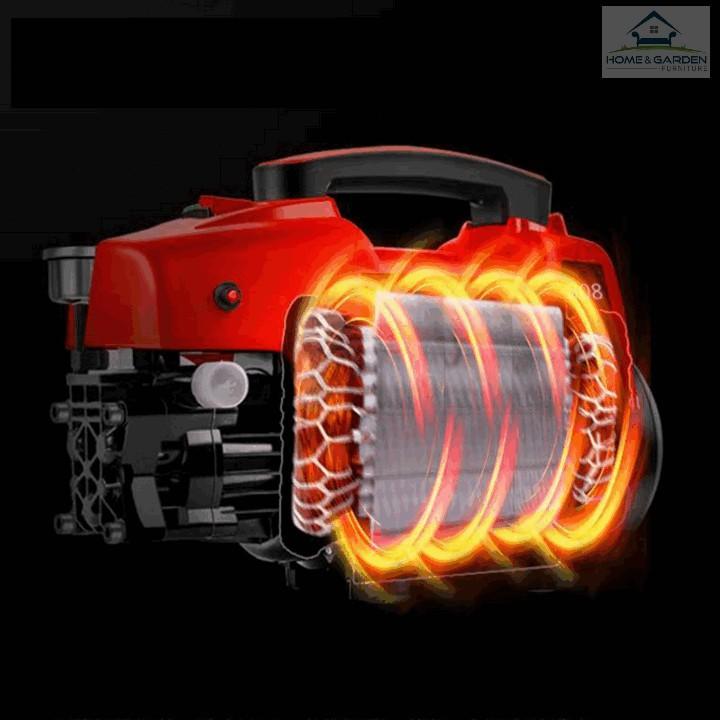 Máy xịt rửa xe công suất lớn siêu mạnh 1400W 10 mét dây