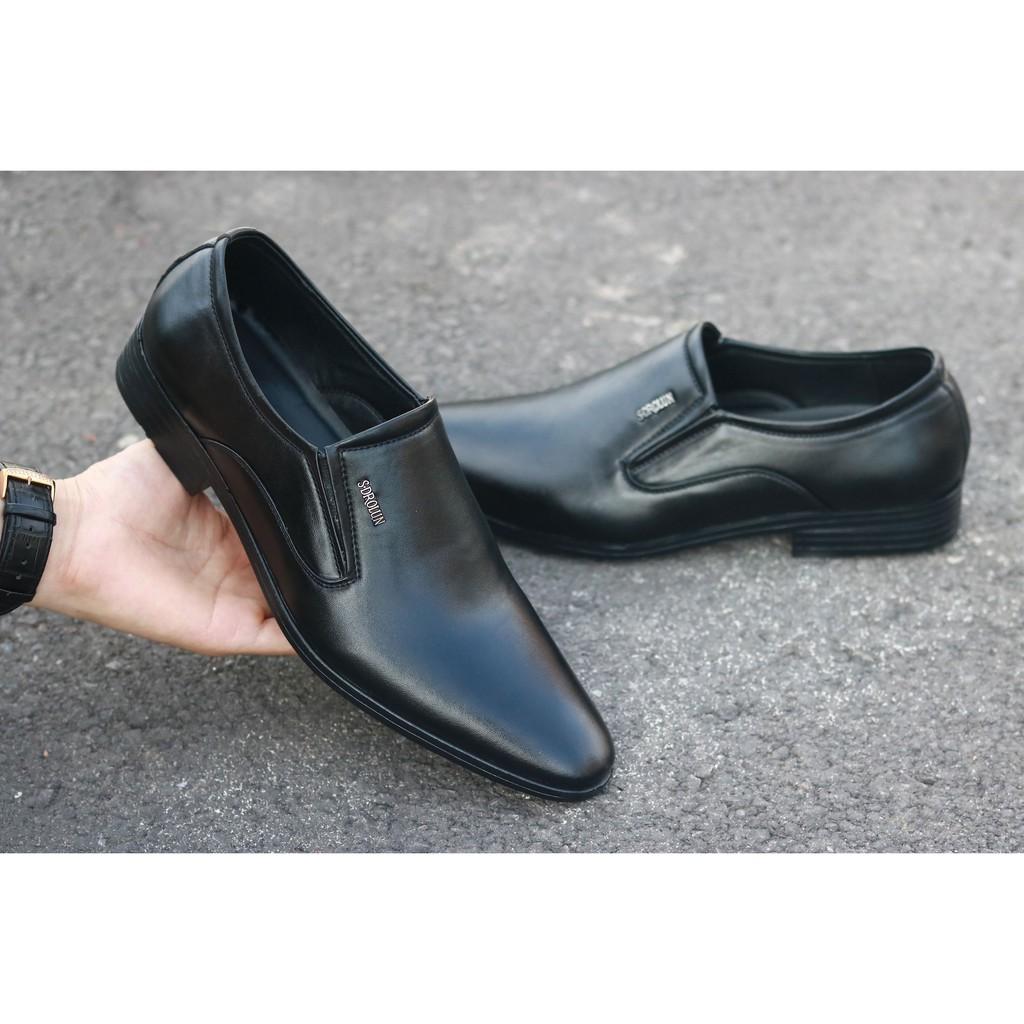 Giày Da nam cực chất xả kho giá gốc mã - giày lười nam- giày công sở -mã L143