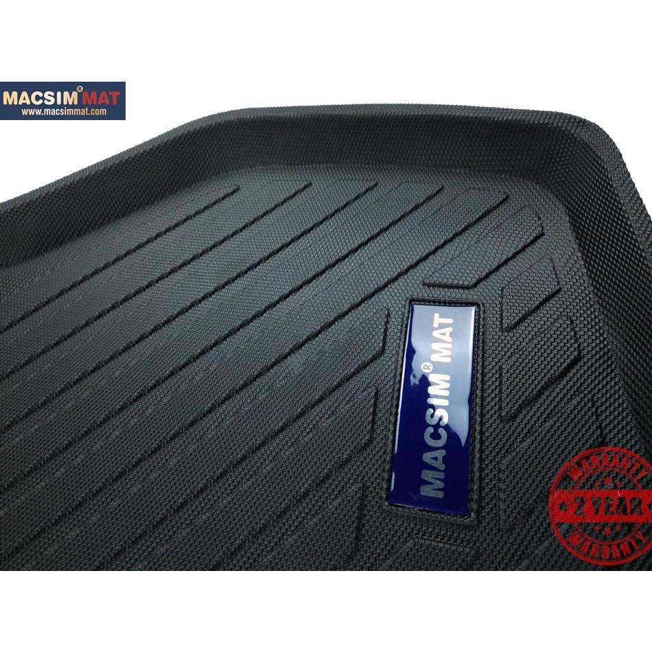Thảm lót cốp xe ô tô Kia K3 2017-đến nay nhãn hiệu Macsim hàng loại 2