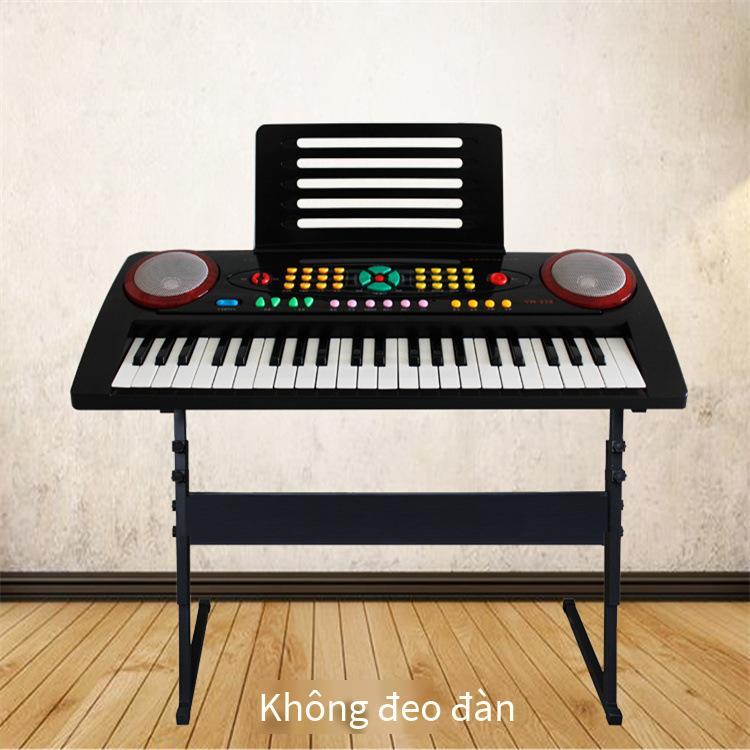 Quảng cáo học tập và đào tạo người mới bắt đầu nhập cảnh đàn organ điện tử flash với nguồn cung cấp micrô âm nhạc lớp học giảng dạy đàn organ điện tử