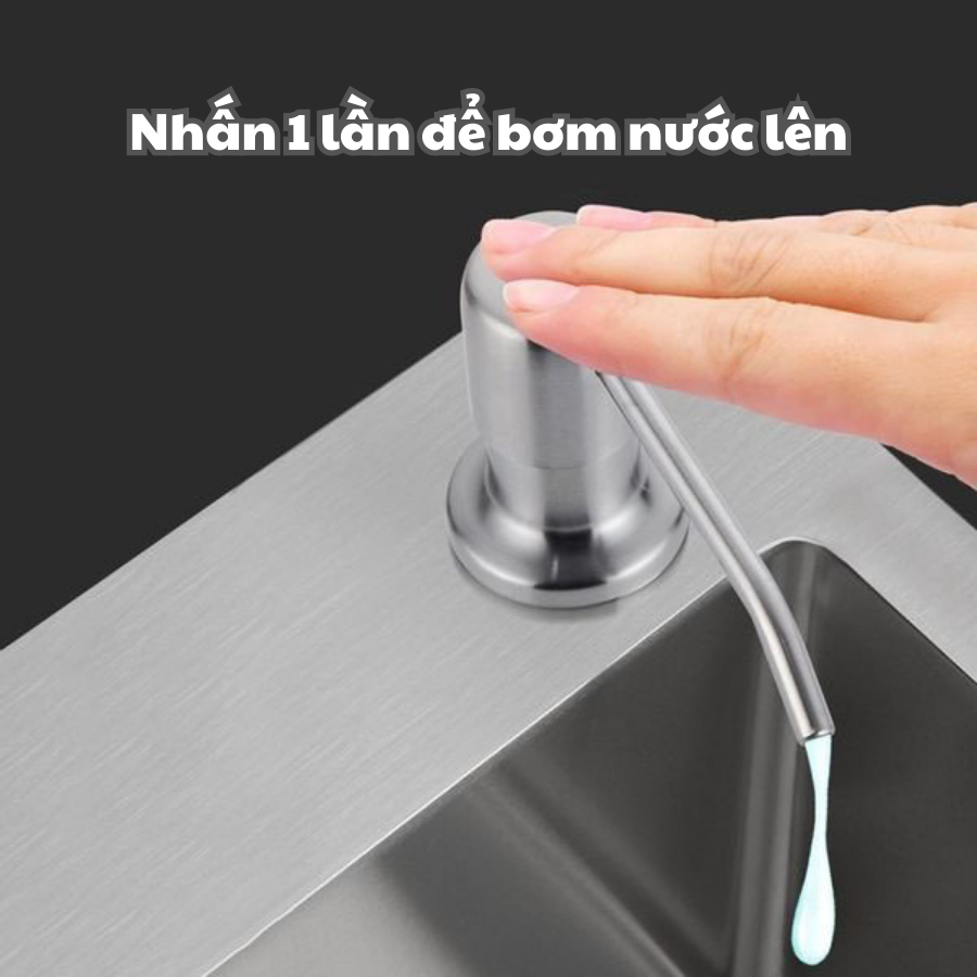 Vòi Dẫn Nước Rửa Chén Bộ Đầu Vòi Dẫn Bơm Hút Xịt Nước Rửa Chén Dầu Rửa Bát Gắn Bồn Rửa Bát