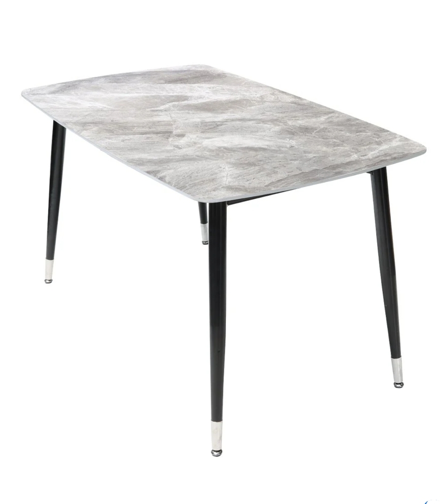 Bàn ăn mặt đá CERAMIC chân chữ U