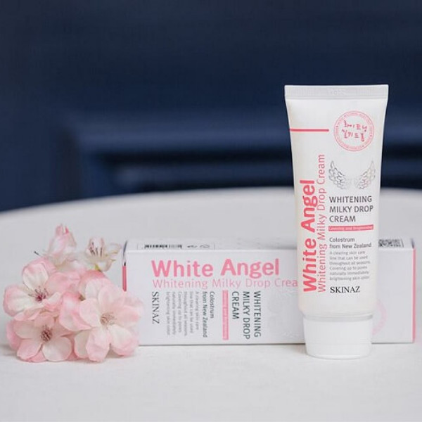 Kem Dưỡng Trắng Da White Angel - Kem Face Dưỡng Da Cao Cấp Skinaz Hàn Quốc Chính Hãng - 70g