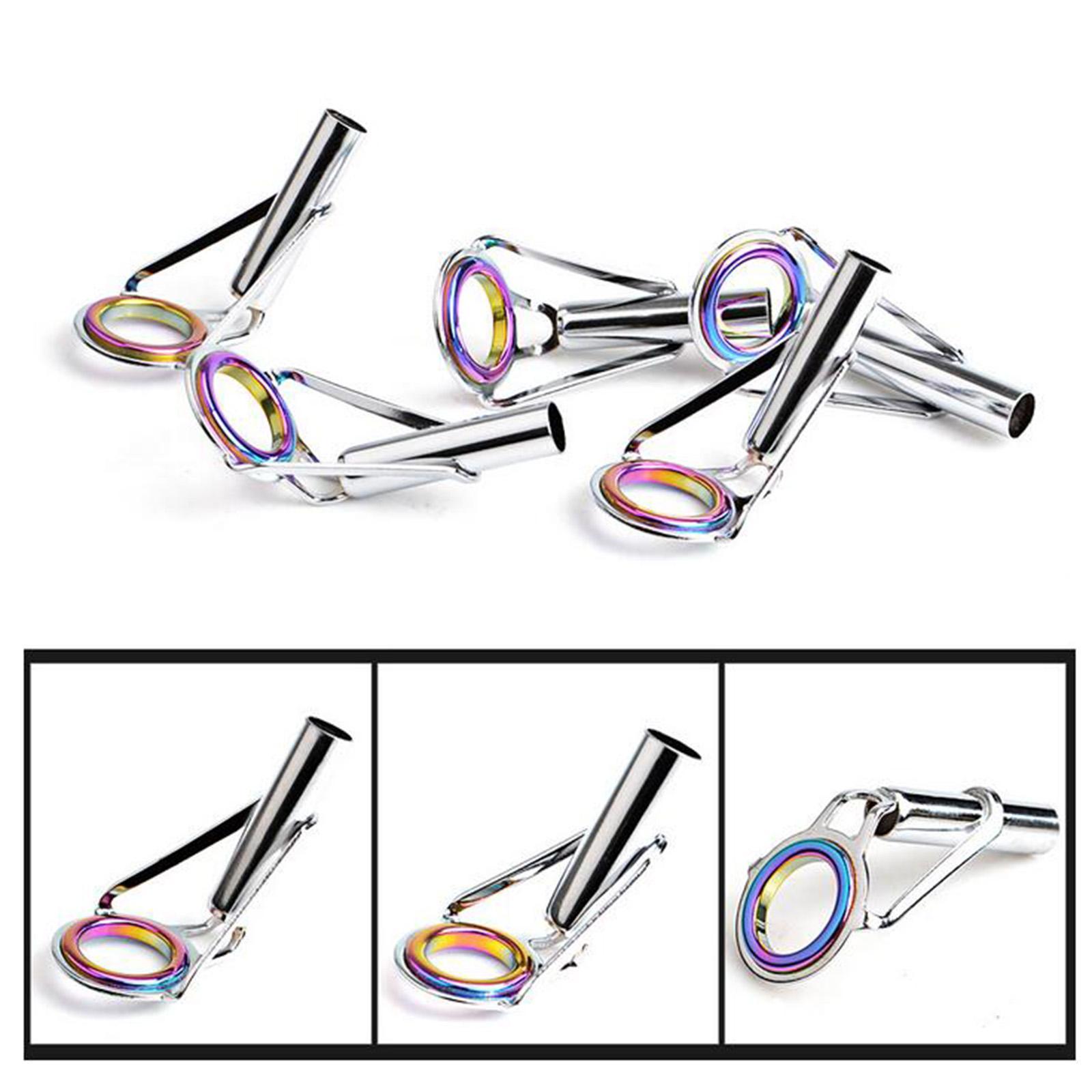 Stainless steel tips grip casting eye eyes 6 Size Multicolor