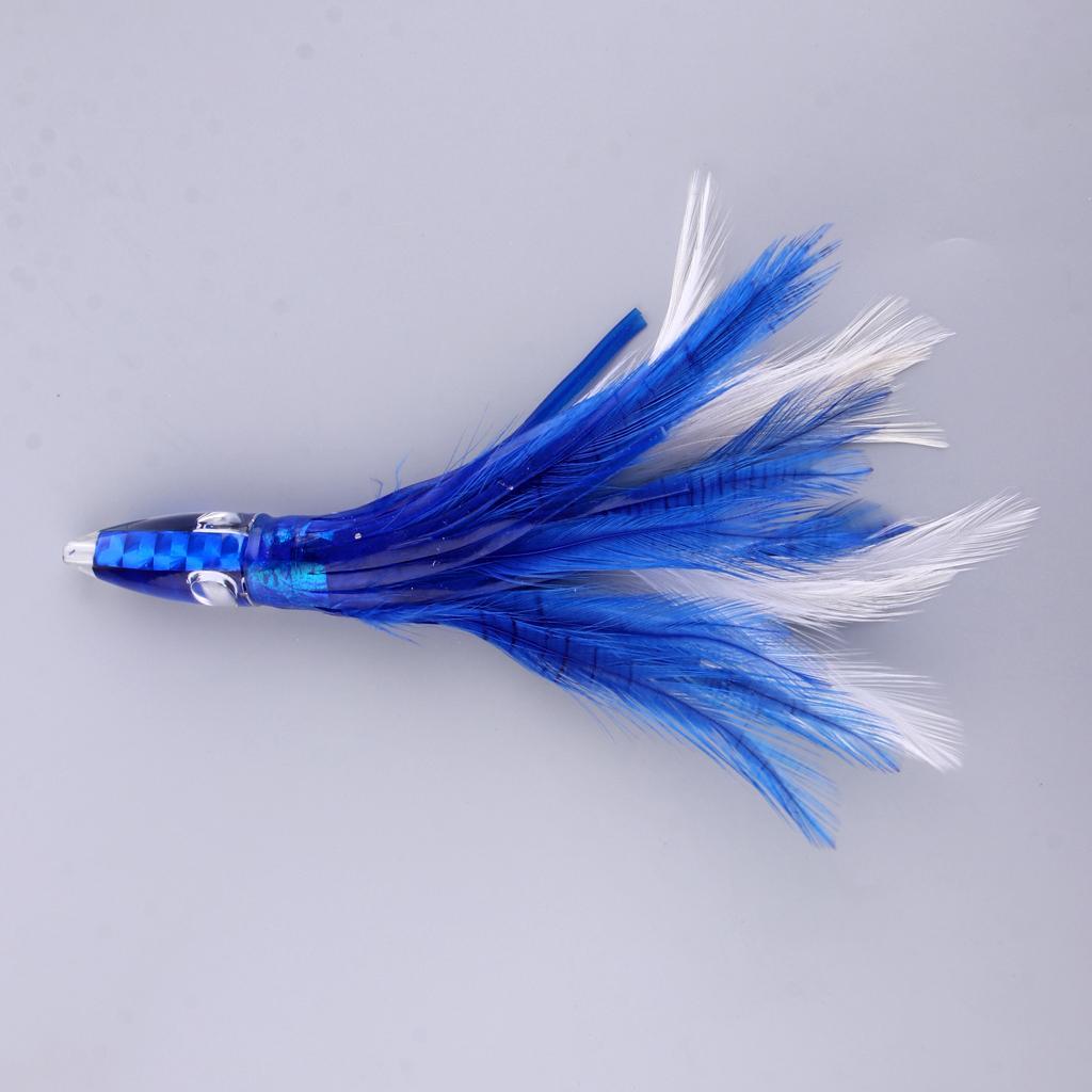 2 Pieces Fishing Lures Squid Octopus Skirts Lure Soft Baits Crankbaits