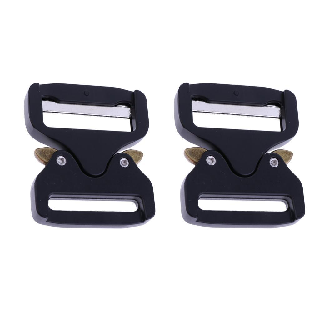 2 Pieces Quick Release Belt Buckles Adjustable Belt Buckle Replacement