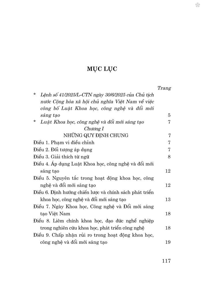 Luật Khoa học, công nghệ và đổi mới sáng tạo năm 2025