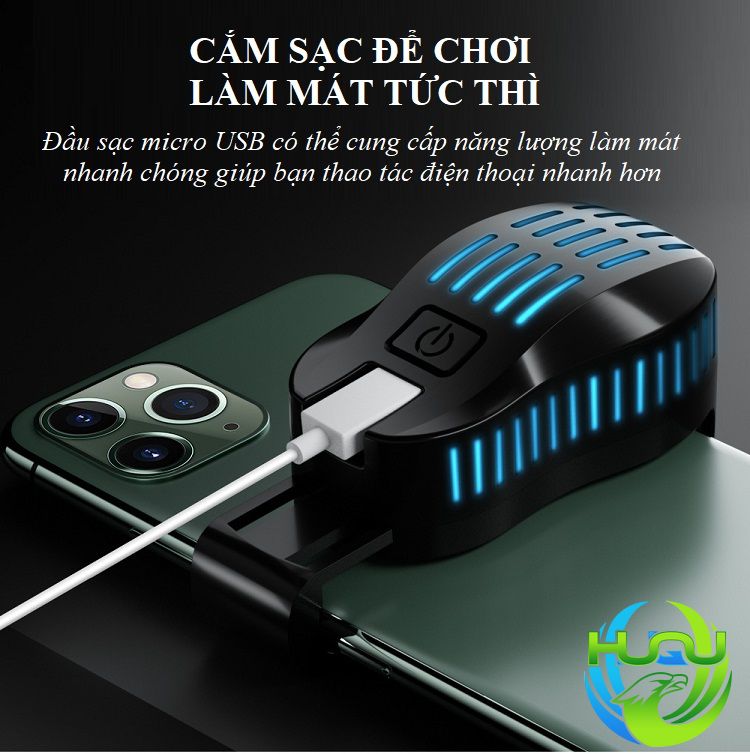 Quạt Tản Nhiệt Game Thủ Huqu Công Suất Lớn ,Làm Mát Bán Dẫn HQ-P20-Hàng Chính Hãng