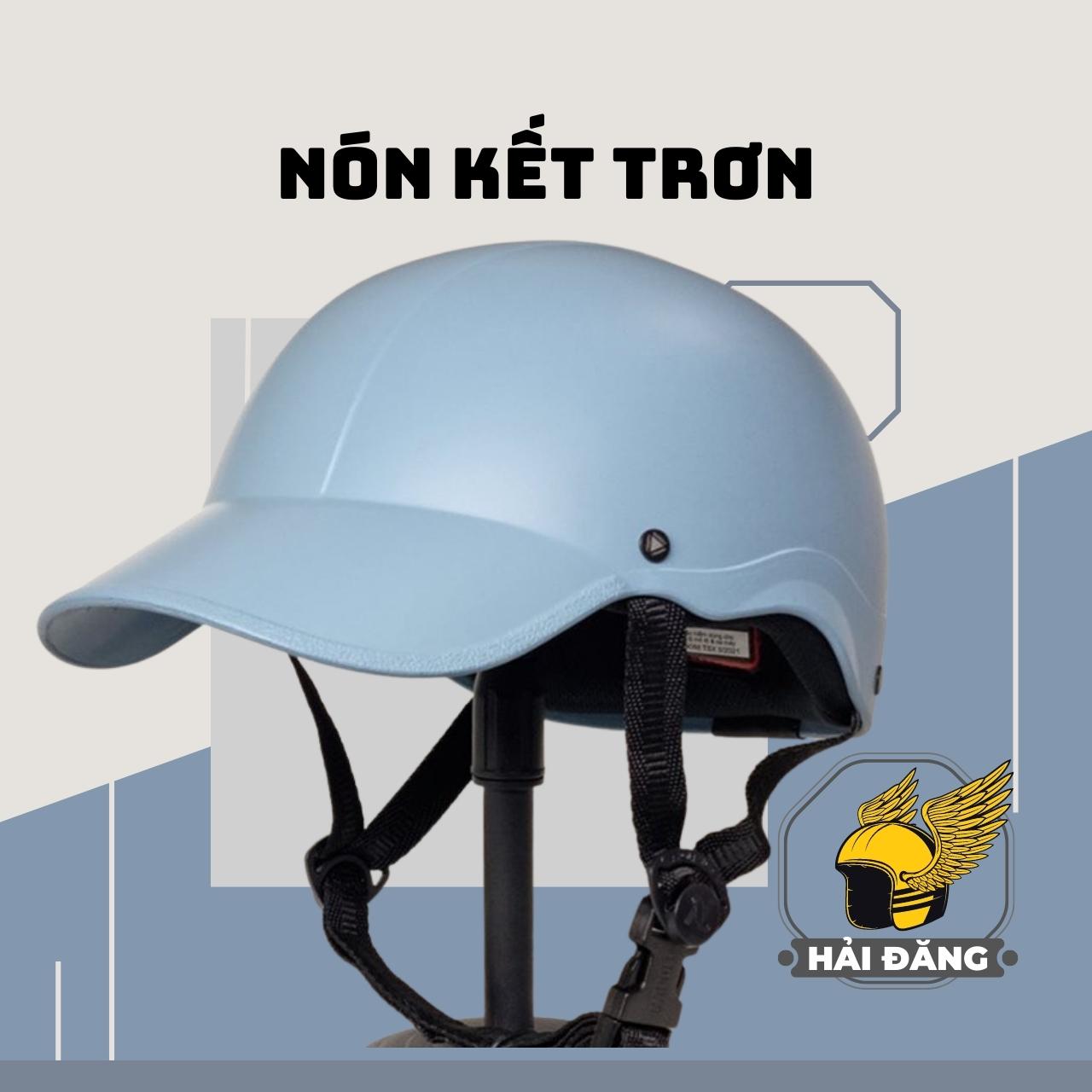 Mũ bảo hiểm lưỡi trai loại nón kết Napoli N08 size 56-59 cm