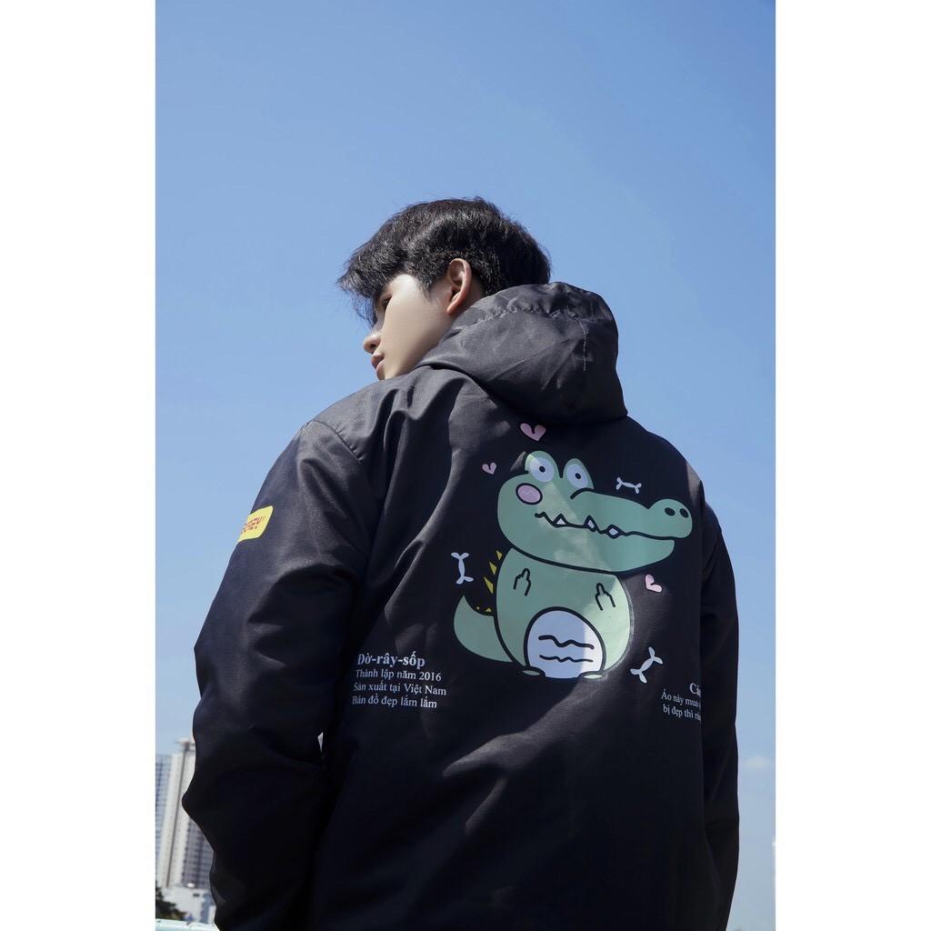 Áo Khoác Dù Nam Nữ Unisex Form Rộng Phong Cách Ulzzang KUN