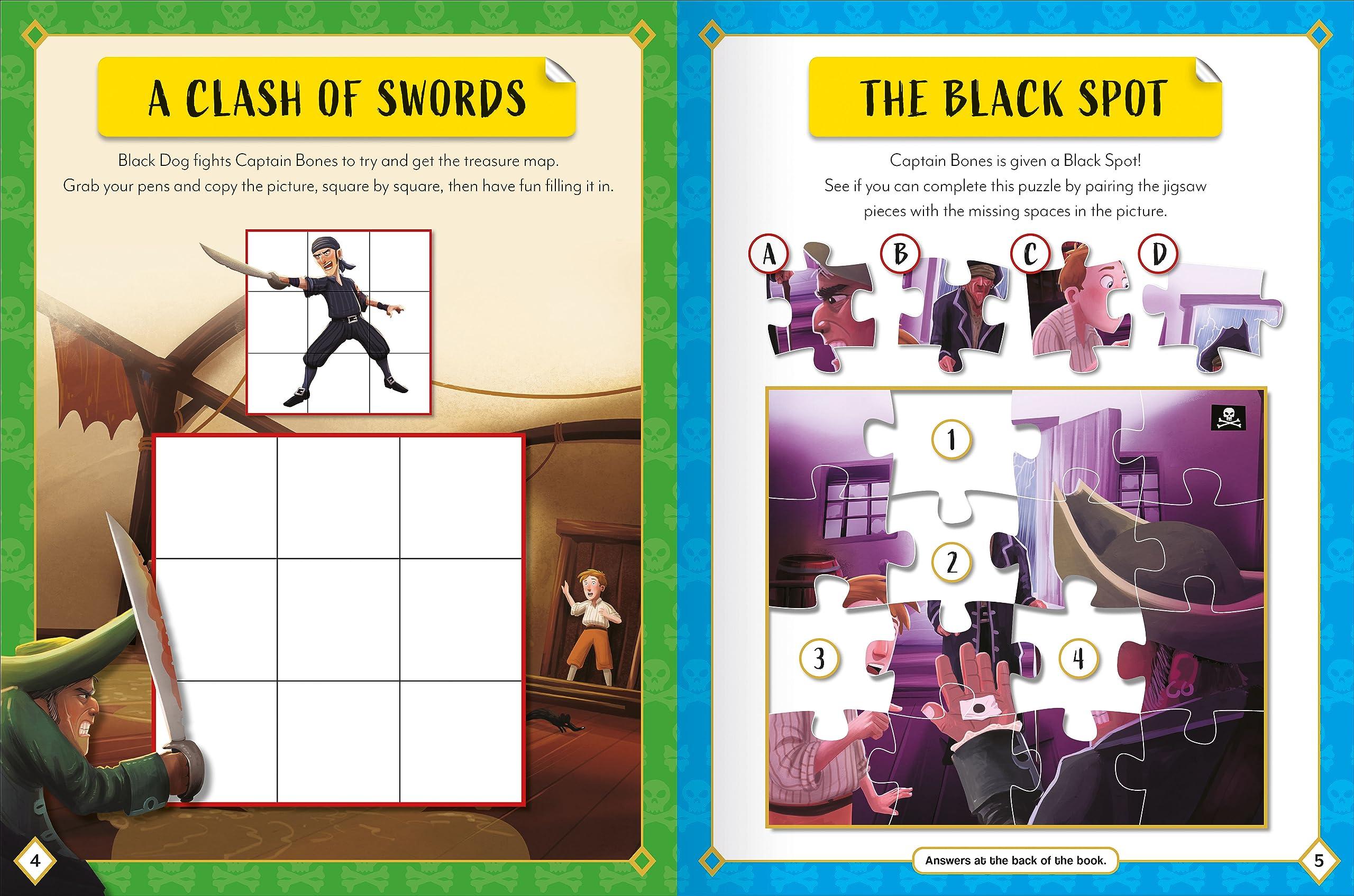 Sách ngoại văn: Sticker Activity Books - Treasure Island