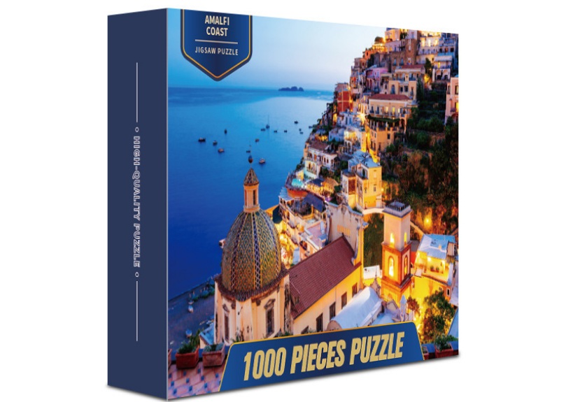 Tranh Ghép Hình 1000 Mảnh Giấy KT 70x50cm/Bờ Biển/Jigsaw Puzzle 1000 Pieces/Puzzle Không Ký Hiệu/Puzzle 1000 Mảnh Cỡ Lớn/Tranh 1000 Mảnh Phong Cảnh/Đồ Chơi Xếp Hình Cho Bé Từ 7 Tuổi