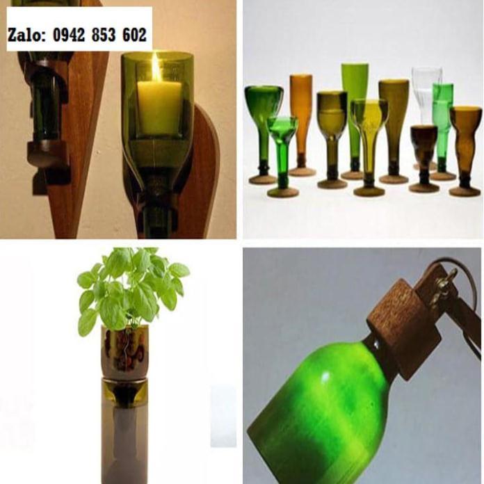 Máy cắt chai thủy tinh _ Bộ dụng cụ cắt chai thủy tinh DIY trang trí