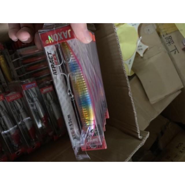 Mồi cá giả size 13cm - 25g Mồi cá giả câu lure, câu biển, hồ lớn docau369 ghn
