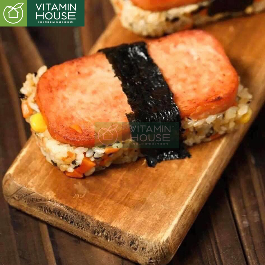 Thịt Hộp Spam 25% Ít mặn Mỹ 340g