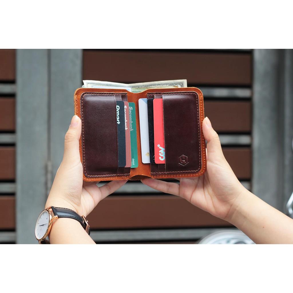 Ví Da Đứng Vertical Handcrafted Wallet HAVIAS