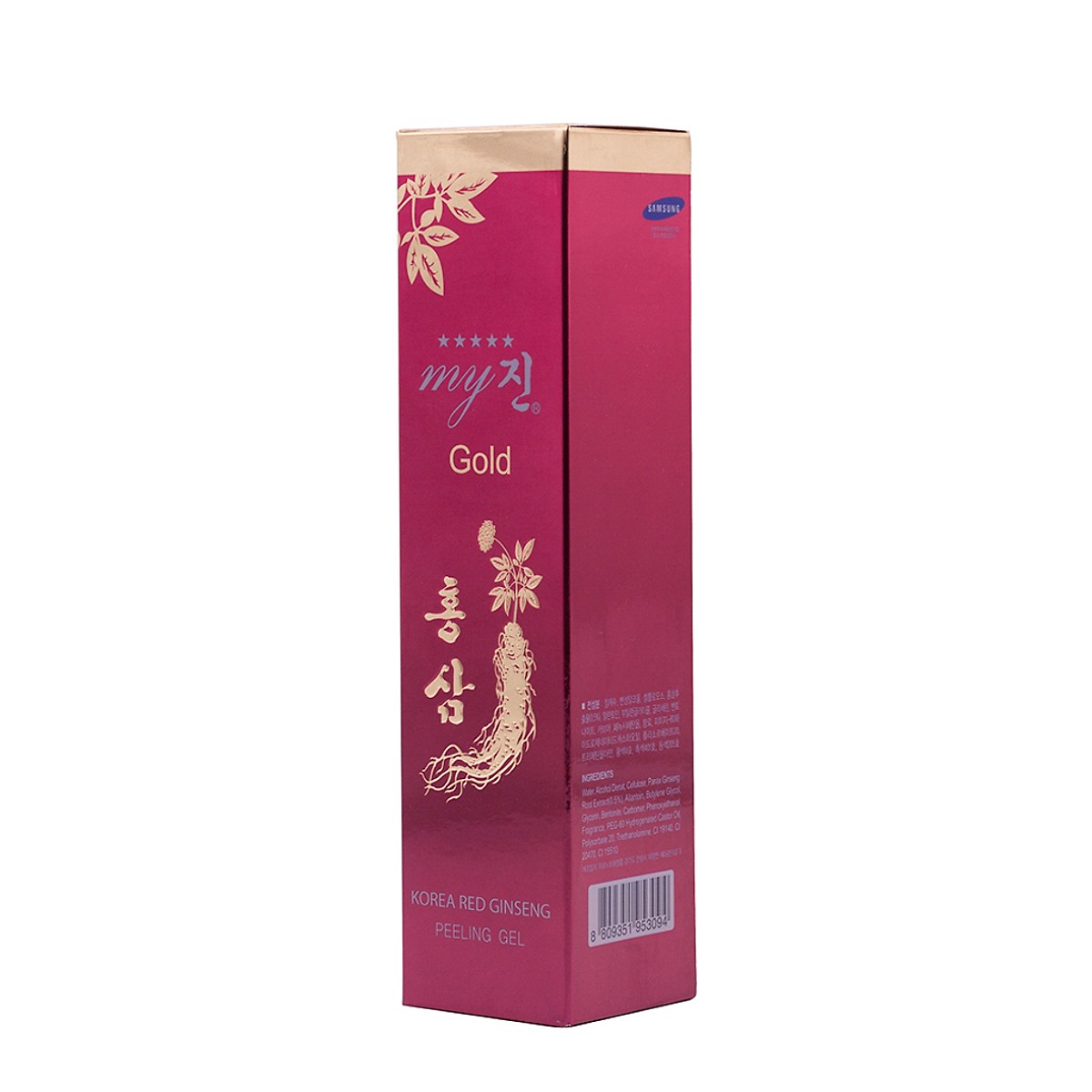 Gel tẩy tế bào chết sáng da hồng sâm Hàn Quốc My Gold Korea Red Ginseng Peeling Gel (130ml) – Hàng Chính Hãng