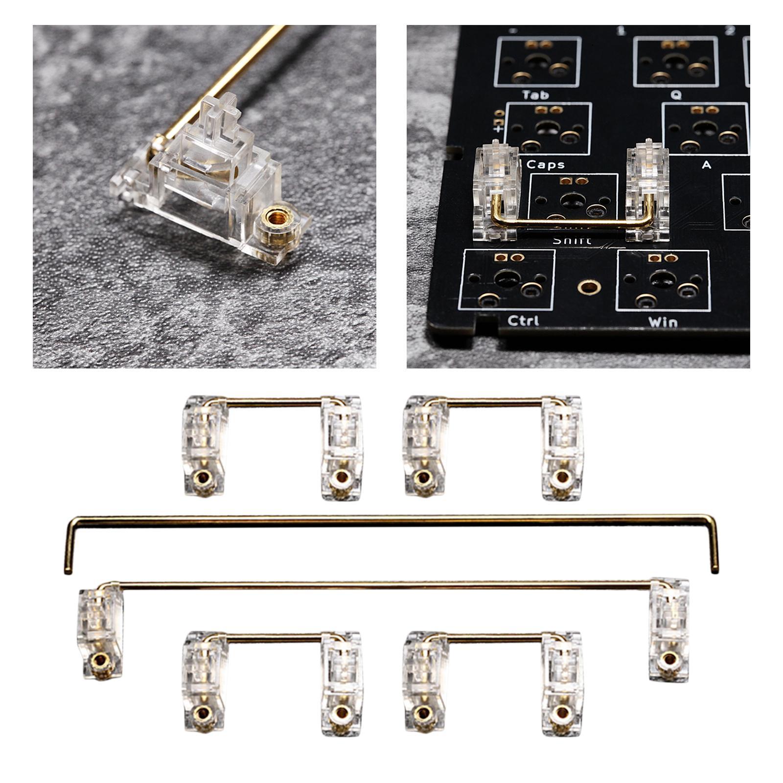 2U 6.25U Keycap Stabilizers Mechanical Keyboard 60 or 87 Keys