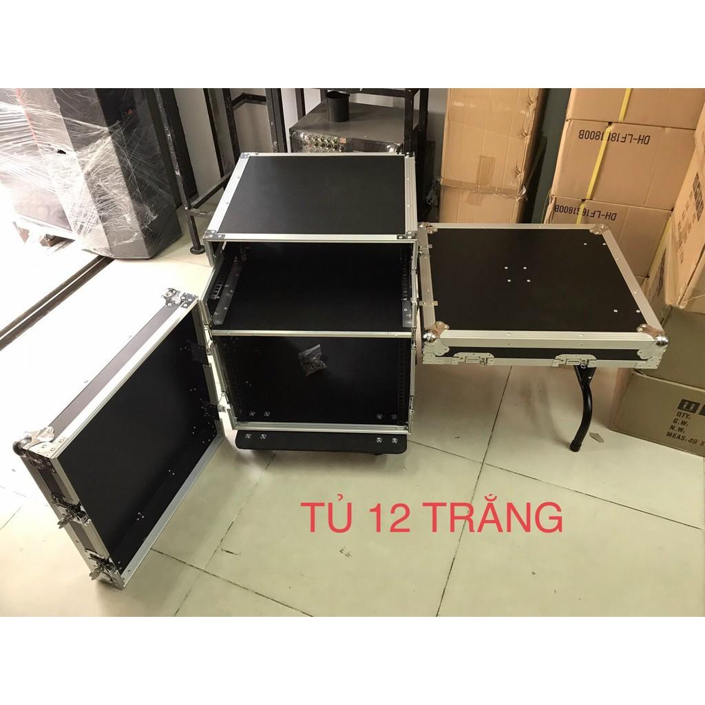 Tủ Rack đựng thiết bị 12U Có ngăn đựng bàn mixer riêng.